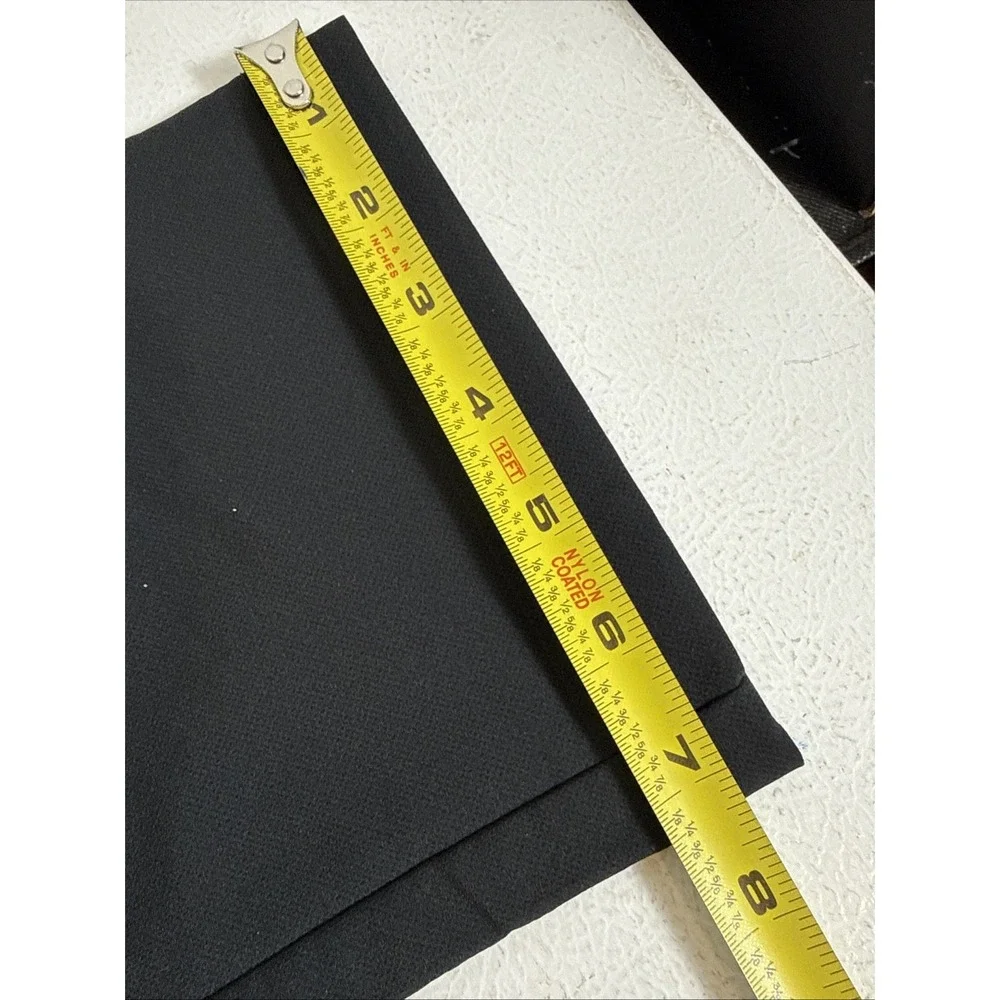 Banana Republic Pants Mens Flat Front Black Performance‎ Golf 33x32 Excellent
